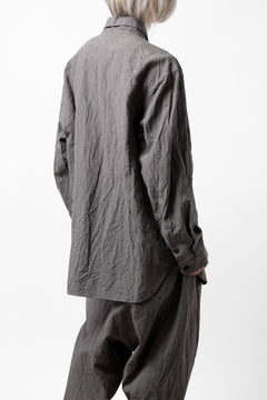 画像をギャラリービューアに読み込む, forme d'expression exclusive Relaxed Outer Shirt (Grey)