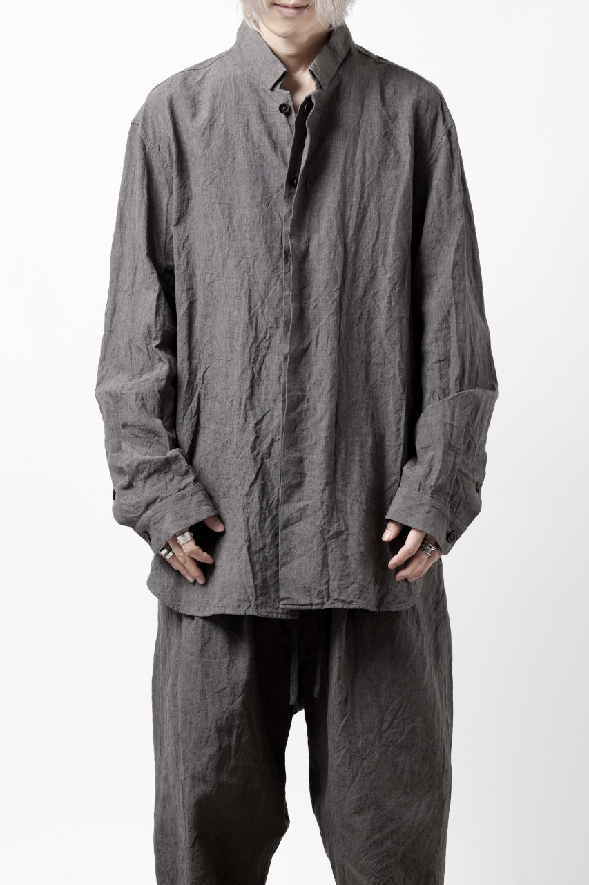 画像をギャラリービューアに読み込む, forme d'expression exclusive Relaxed Outer Shirt (Grey)