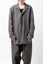 画像をギャラリービューアに読み込む, forme d'expression exclusive Relaxed Outer Shirt (Grey)