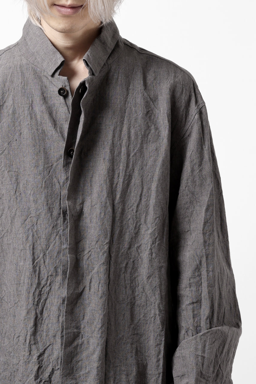 画像をギャラリービューアに読み込む, forme d'expression exclusive Relaxed Outer Shirt (Grey)