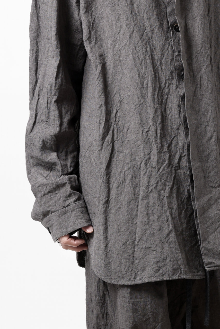 画像をギャラリービューアに読み込む, forme d'expression exclusive Relaxed Outer Shirt (Grey)