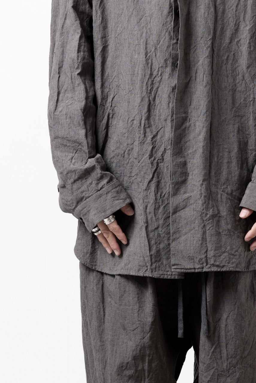 画像をギャラリービューアに読み込む, forme d'expression exclusive Relaxed Outer Shirt (Grey)