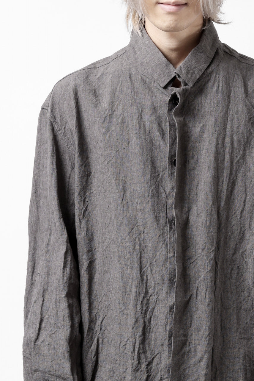 画像をギャラリービューアに読み込む, forme d'expression exclusive Relaxed Outer Shirt (Grey)