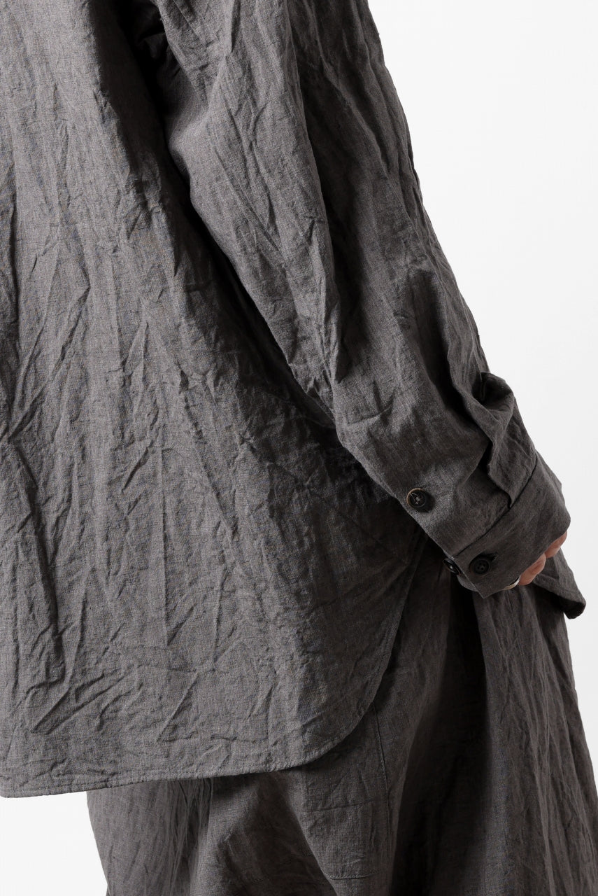 画像をギャラリービューアに読み込む, forme d'expression exclusive Relaxed Outer Shirt (Grey)