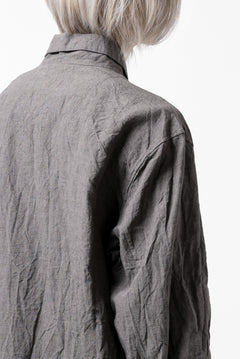 画像をギャラリービューアに読み込む, forme d'expression exclusive Relaxed Outer Shirt (Grey)