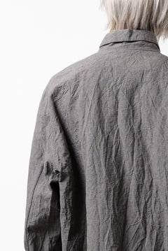 画像をギャラリービューアに読み込む, forme d'expression exclusive Relaxed Outer Shirt (Grey)