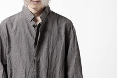 画像をギャラリービューアに読み込む, forme d'expression exclusive Relaxed Outer Shirt (Grey)