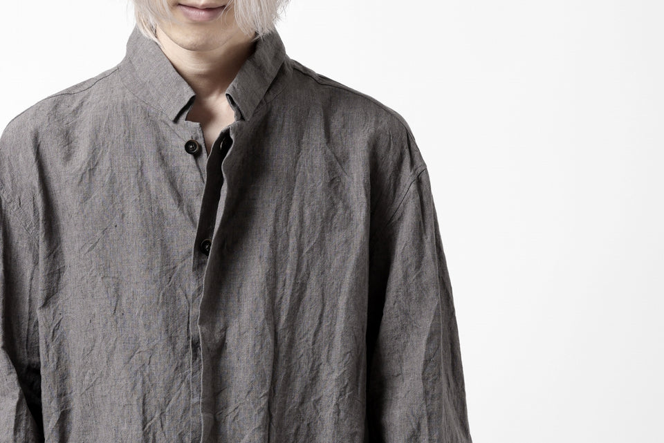 画像をギャラリービューアに読み込む, forme d'expression exclusive Relaxed Outer Shirt (Grey)