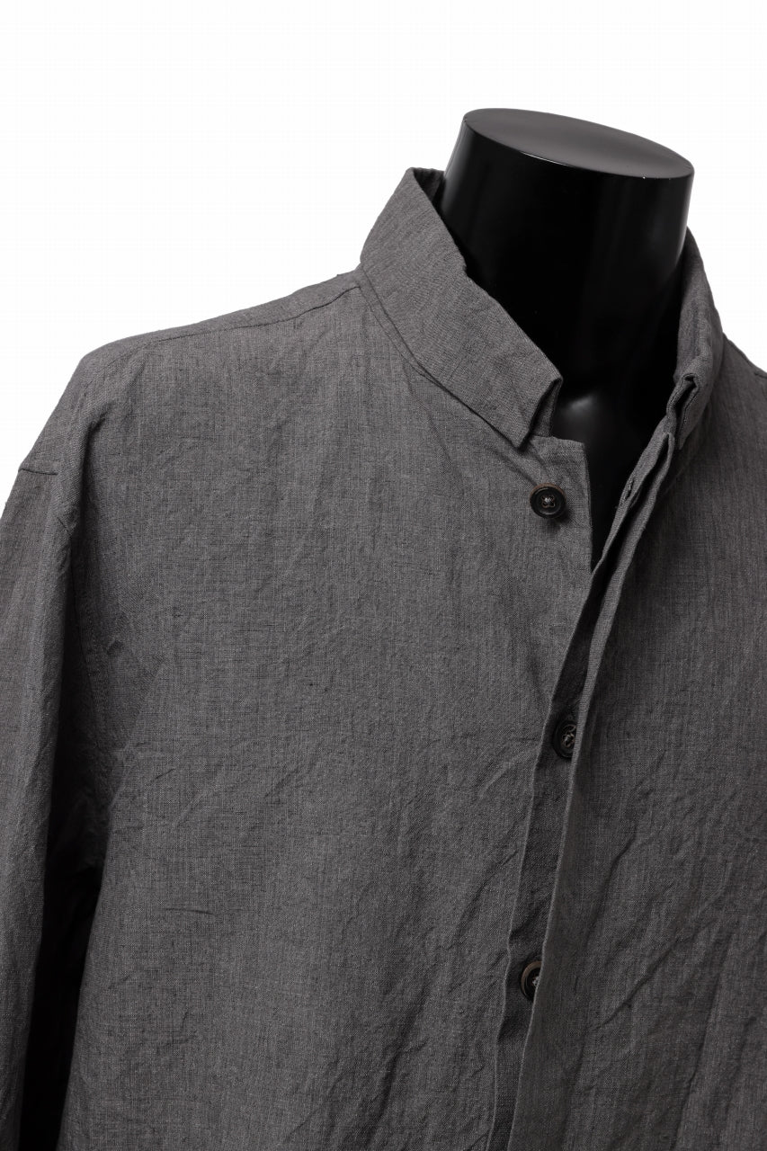 画像をギャラリービューアに読み込む, forme d'expression exclusive Relaxed Outer Shirt (Grey)