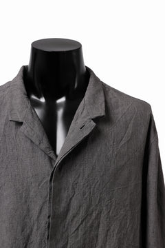 画像をギャラリービューアに読み込む, forme d'expression exclusive Relaxed Outer Shirt (Grey)