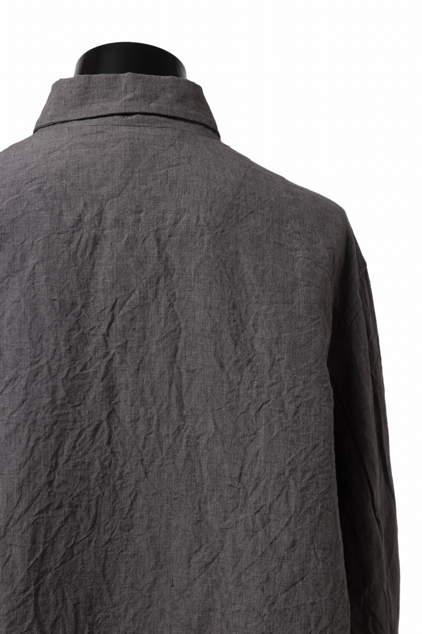 画像をギャラリービューアに読み込む, forme d'expression exclusive Relaxed Outer Shirt (Grey)