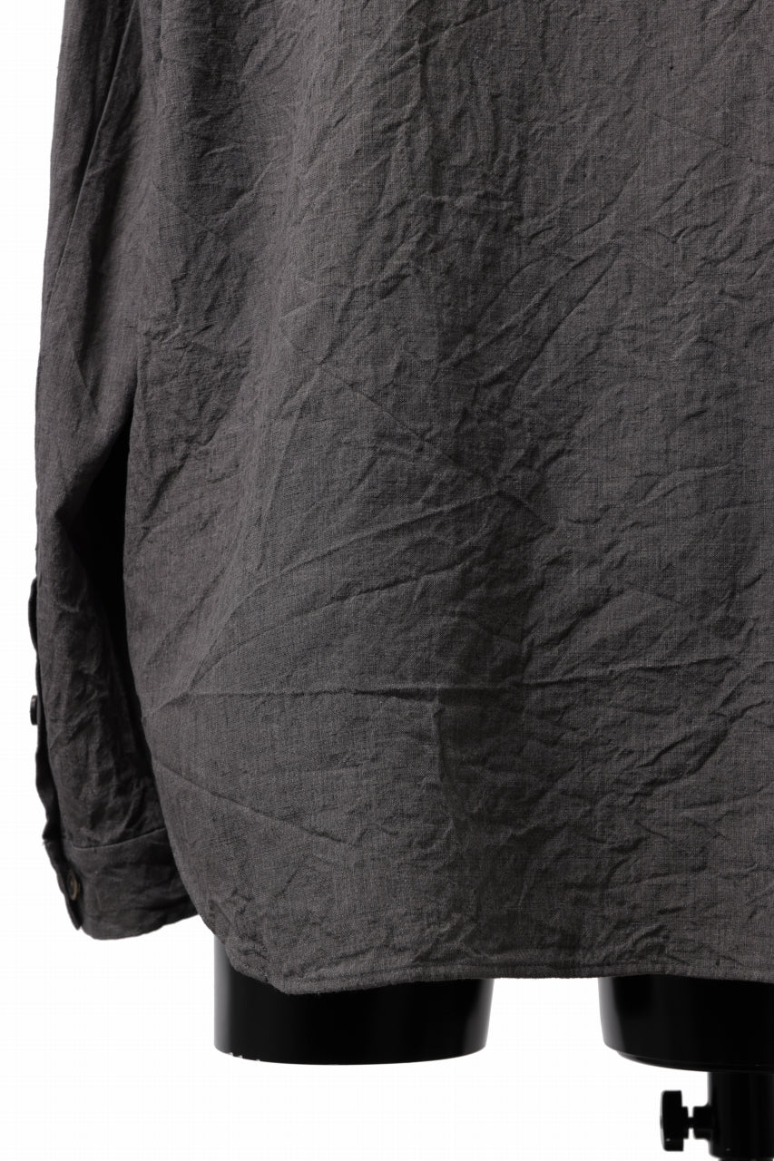 画像をギャラリービューアに読み込む, forme d'expression exclusive Relaxed Outer Shirt (Grey)