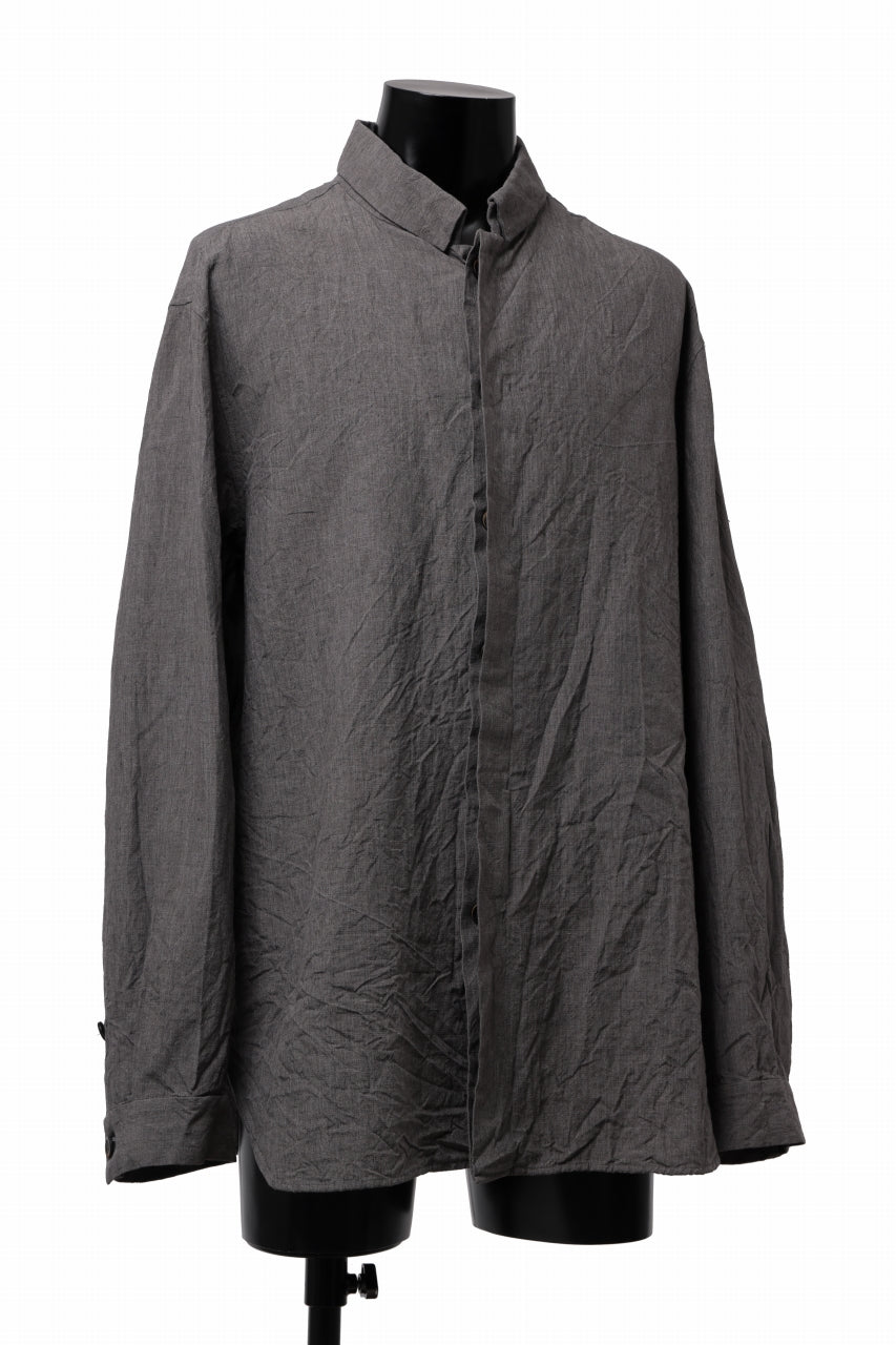 画像をギャラリービューアに読み込む, forme d'expression exclusive Relaxed Outer Shirt (Grey)