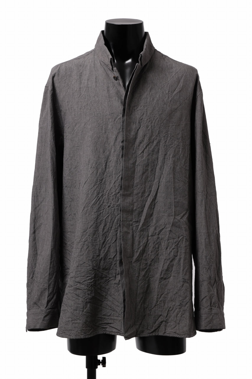 画像をギャラリービューアに読み込む, forme d'expression exclusive Relaxed Outer Shirt (Grey)