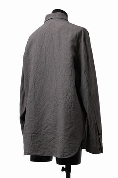 画像をギャラリービューアに読み込む, forme d'expression exclusive Relaxed Outer Shirt (Grey)