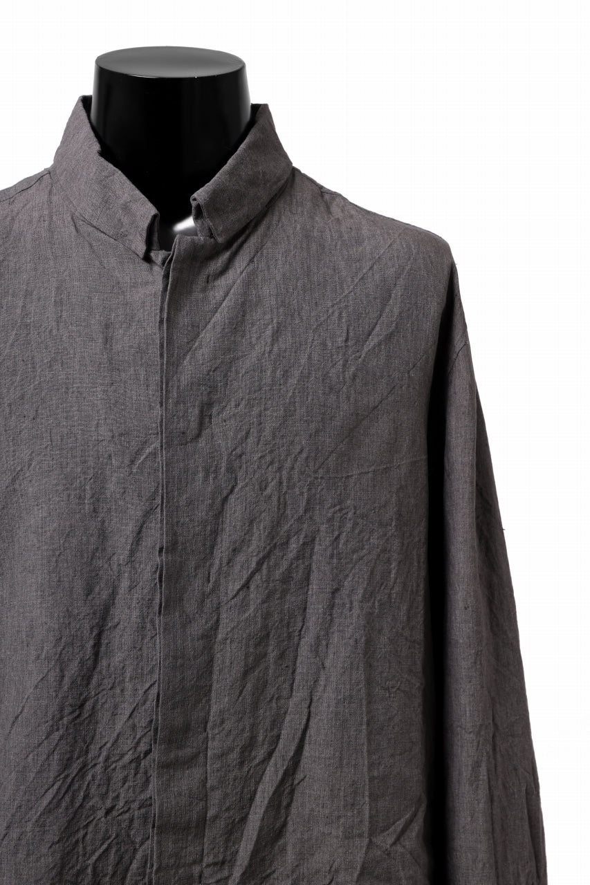 画像をギャラリービューアに読み込む, forme d'expression exclusive Relaxed Outer Shirt (Grey)