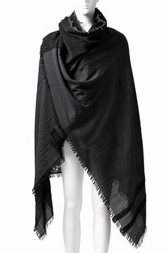 画像をギャラリービューアに読み込む, forme d'expression Camus Scarf (Black)