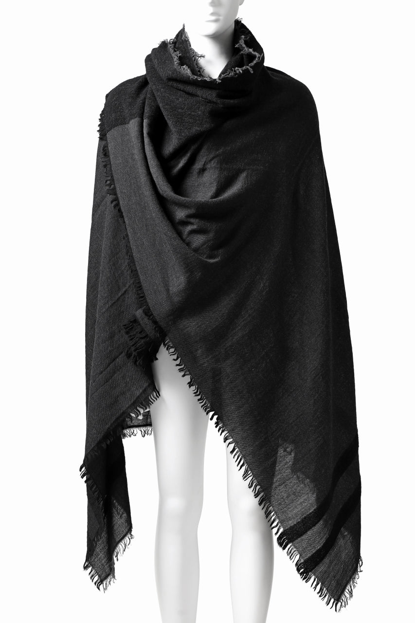 画像をギャラリービューアに読み込む, forme d'expression Camus Scarf (Black)