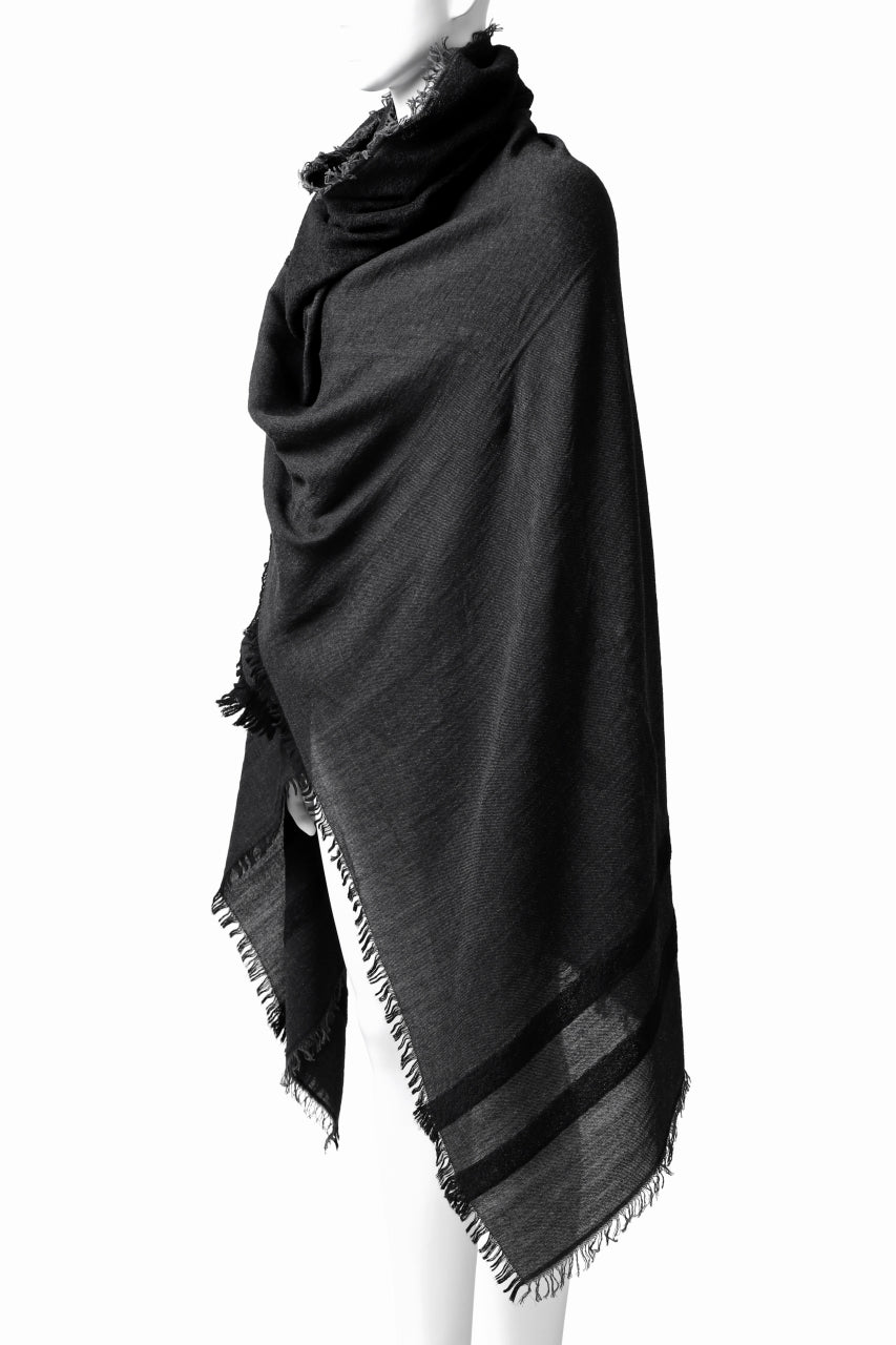 画像をギャラリービューアに読み込む, forme d'expression Camus Scarf (Black)