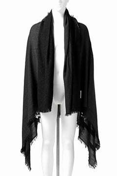 画像をギャラリービューアに読み込む, forme d'expression Camus Scarf (Black)