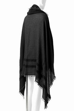 画像をギャラリービューアに読み込む, forme d'expression Camus Scarf (Black)