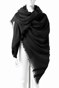 画像をギャラリービューアに読み込む, forme d'expression Camus Scarf (Black)