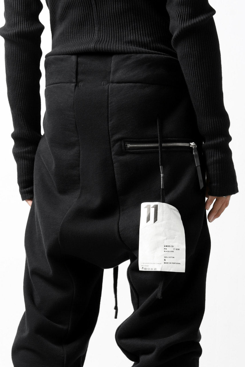 画像をギャラリービューアに読み込む, 11 BY BORIS BIDJAN SABERI JOGGER PANT "P13-F-1235" (HEAVY SWEAT / BLACK DYE)