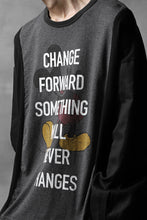 画像をギャラリービューアに読み込む, CHANGES VINTAGE REMAKE LONG SLEEVE SHIRT TOPS (GREY x BLACK #MICKEY)