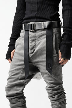 Load image into Gallery viewer, 11 BY BORIS BIDJAN SABERI LEATHER BELT "BELT1-F-1504" (COW SKIN / BLACK)