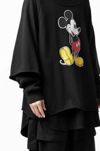 画像をギャラリービューアに読み込む, FACETASM × DISNEY Collaboration MICKEY DOCKING LAYER TOPS (BLACK)