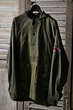 画像をギャラリービューアに読み込む, CHANGES VINTAGE REMAKE MILITARY HOODIE SHIRT-PARKA (KHAKI #C)