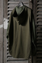 画像をギャラリービューアに読み込む, CHANGES VINTAGE REMAKE MILITARY HOODIE SHIRT-PARKA (KHAKI #B)