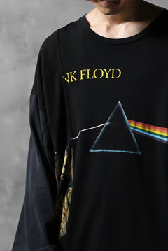 画像をギャラリービューアに読み込む, CHANGES VINTAGE REMAKE MULTI PANEL BAND L/S TEE (BLACK #B)