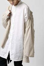 画像をギャラリービューアに読み込む, daub DYEING MINIMAL LS SHIRT / C.POPLIN (SAND)