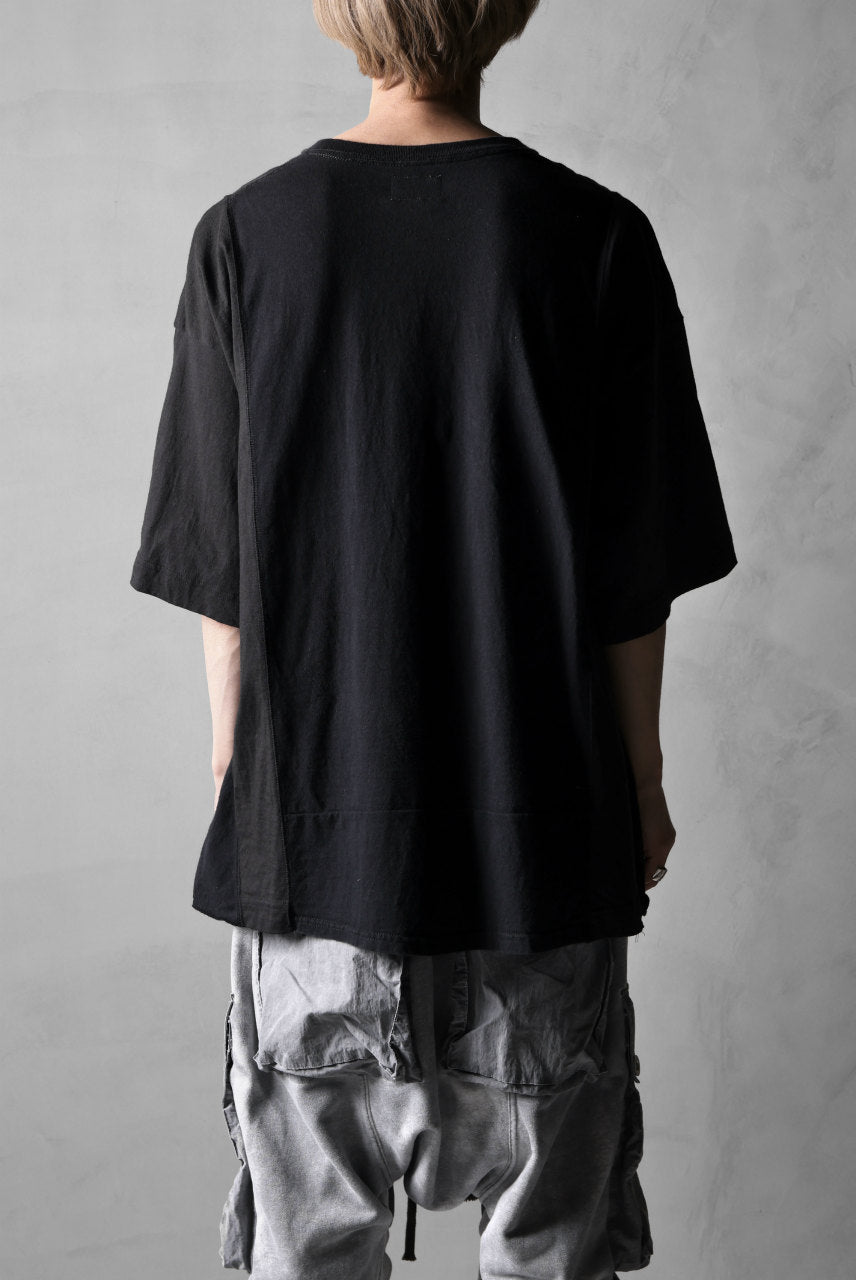 画像をギャラリービューアに読み込む, CHANGES VINTAGE REMAKE MULTI PANEL S/S TEE (BLACK #F)