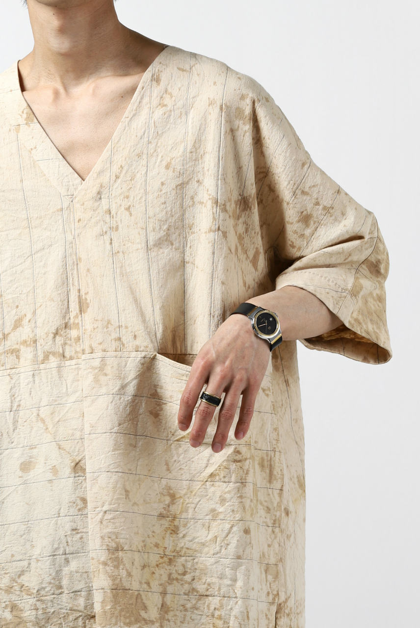 画像をギャラリービューアに読み込む, forme d'expression exclusive V Neck Scrub Shirt (Iced Tea)
