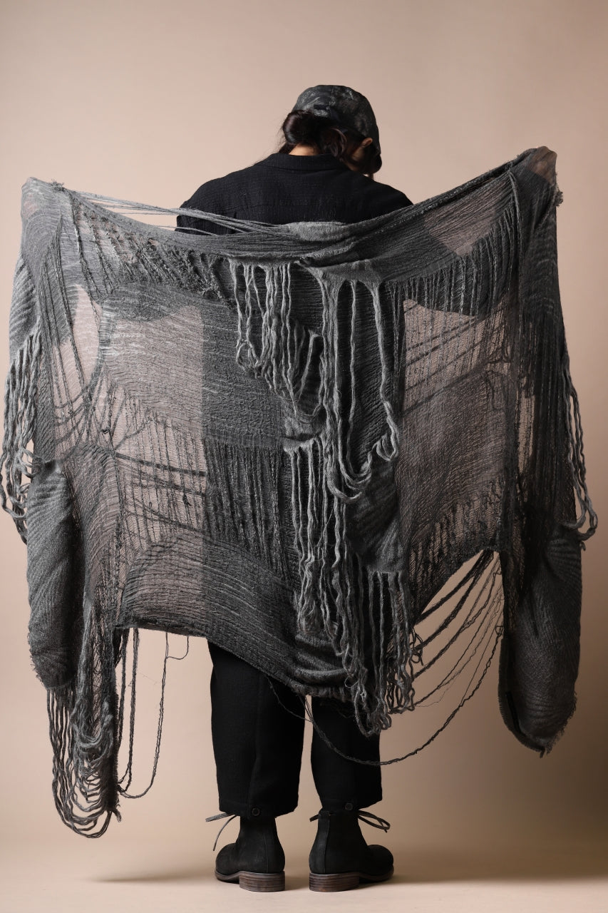 画像をギャラリービューアに読み込む, forme d'expression Fiamma Stole (Carbon)