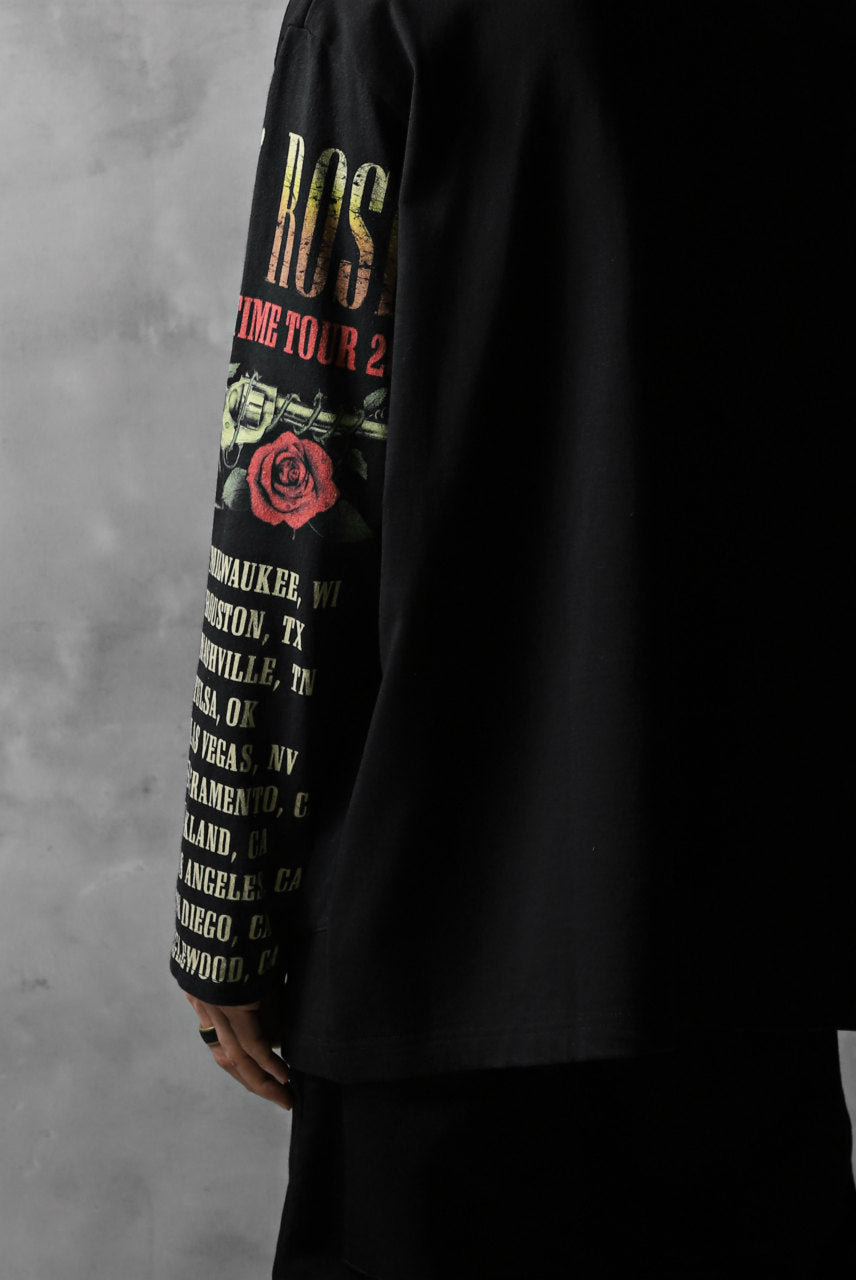 画像をギャラリービューアに読み込む, CHANGES VINTAGE REMAKE BOAT-NECK BAND L/S TEE (BLACK #B)