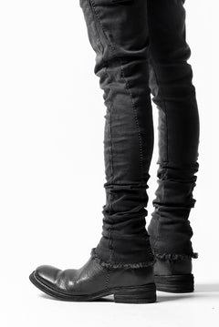 画像をギャラリービューアに読み込む, thomkrom OVER LOCKED SKINNY TROUSERS /  HYPER STRETCH DENIM (DARK GREY)