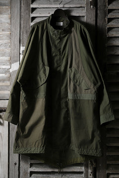 画像をギャラリービューアに読み込む, CHANGES VINTAGE REMAKE OVERSIZED MILITARY COAT (KHAKI #A)
