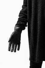 画像をギャラリービューアに読み込む, ISAMU KATAYAMA BACKLASH SMOOTH DEERSKIN ZIPPER GLOVE (BLACK)