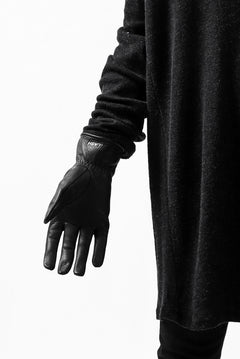 画像をギャラリービューアに読み込む, ISAMU KATAYAMA BACKLASH SMOOTH DEERSKIN ZIPPER GLOVE (BLACK)