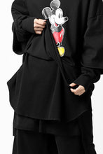 画像をギャラリービューアに読み込む, FACETASM × DISNEY Collaboration MICKEY DOCKING LAYER TOPS (BLACK)