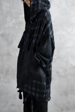 画像をギャラリービューアに読み込む, SOSNOVSKA COLLAPSE HOODIE CELLS (MIXED PLAID)