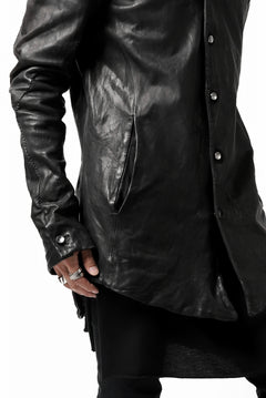 Load image into Gallery viewer, ISAMU KATAYAMA BACKLASH x GAIEDE ONE SHOULDER BAG / CALF SKIN (SOFT FINISHED / BLACK)