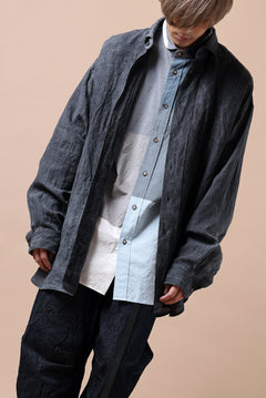 画像をギャラリービューアに読み込む, forme d'expression Oversized Shirt (Cyan)