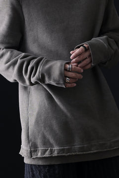 画像をギャラリービューアに読み込む, daub DYEING SWEAT PULLOVER / BRUSHED BACK TERRY FLEECE (TAUPE)