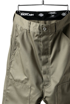 Load image into Gallery viewer, ISAMU KATAYAMA BACKLASH xx Dickies® DOUBLE KNEE PANTS (KHAKI)