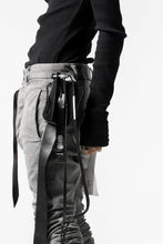 Load image into Gallery viewer, 11 BY BORIS BIDJAN SABERI LEATHER BELT "BELT1-F-1504" (COW SKIN / BLACK)
