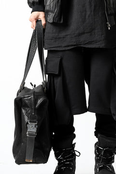 画像をギャラリービューアに読み込む, ierib exclusive 2way Doctors Bag with Strap Belt / FVT Oiled Horse (BLACK)